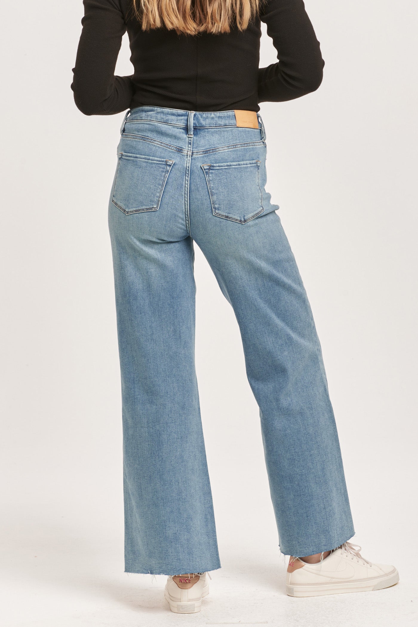 Dear John Fiona High Rise Wide Leg Arctic Denim