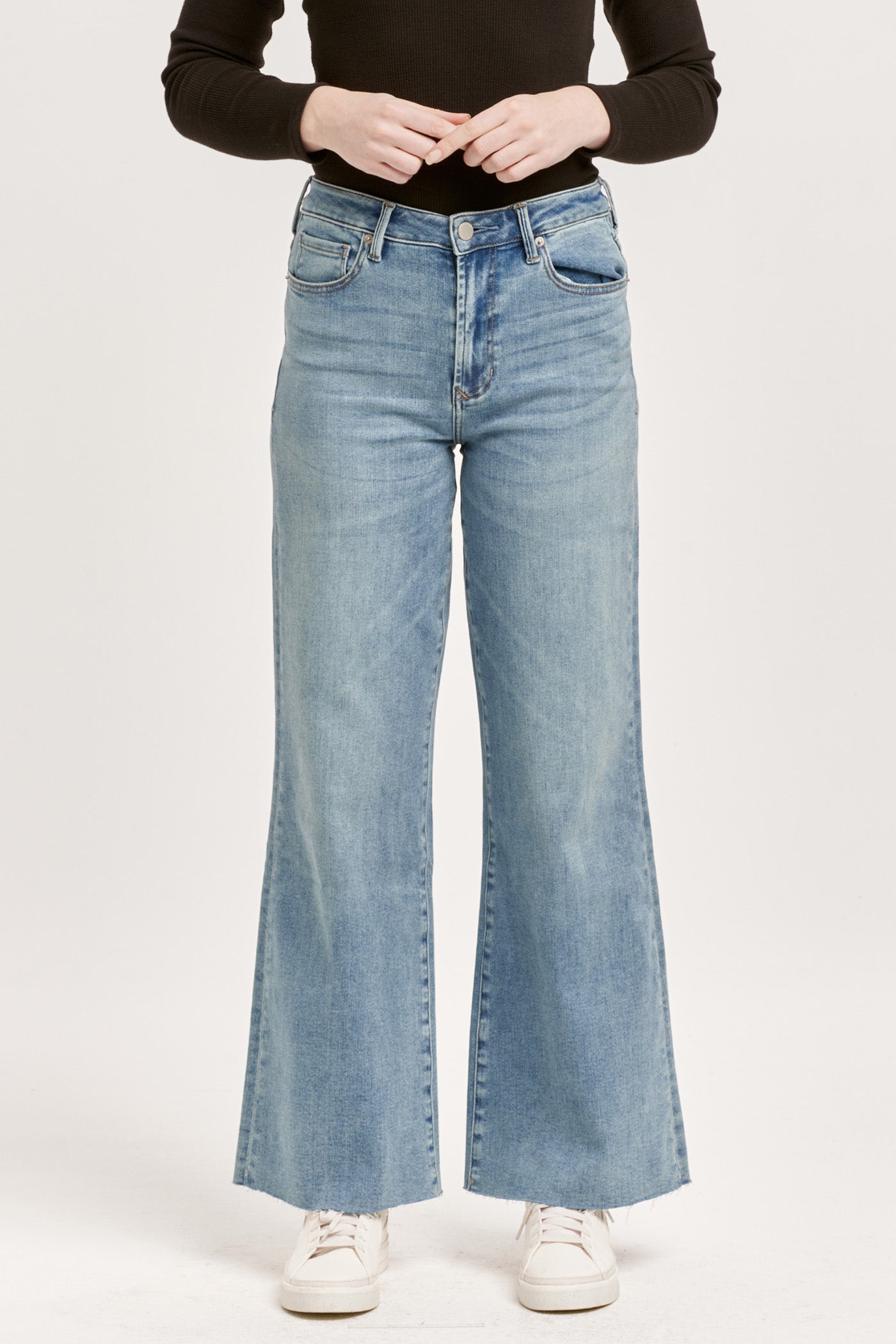 Dear John Fiona High Rise Wide Leg Arctic Denim