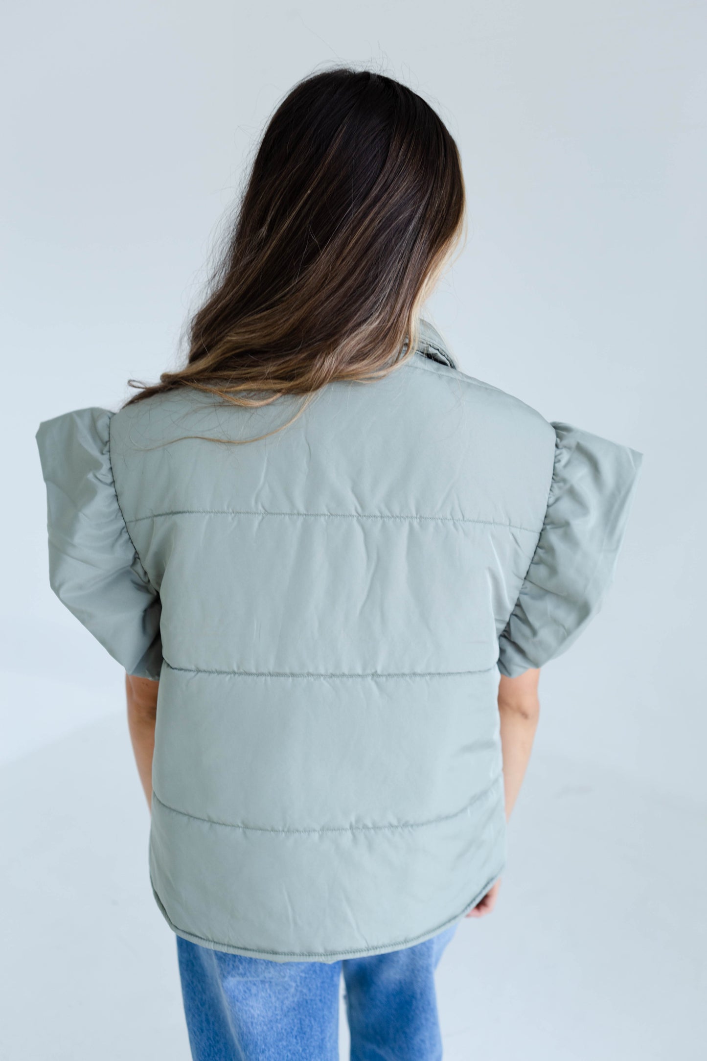 Sage Puffer Vest