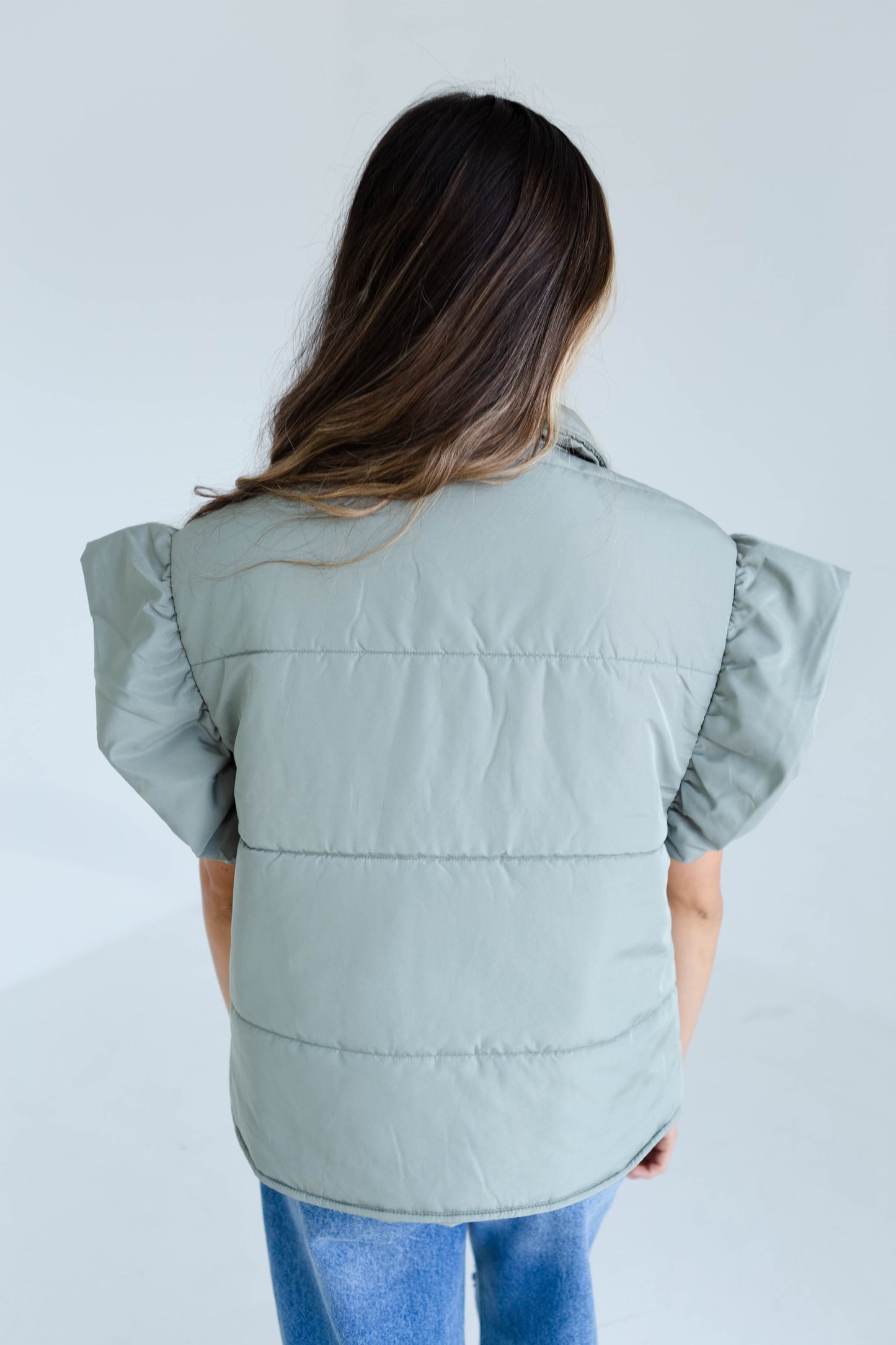 Sage Puffer Vest