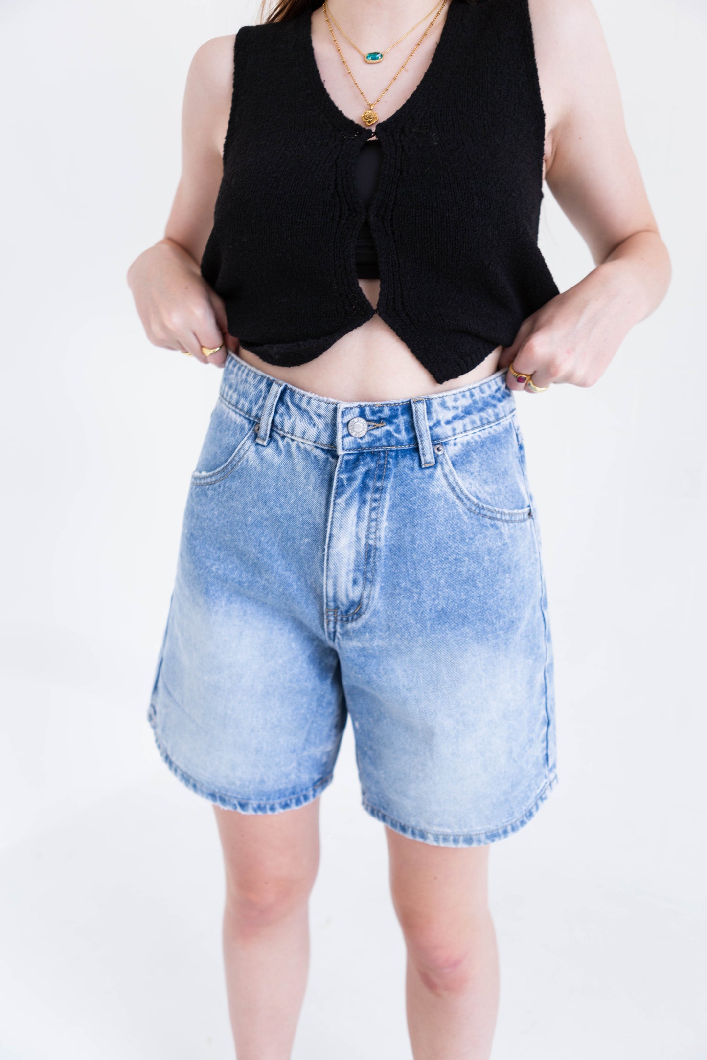 Medium Denim Board Shorts