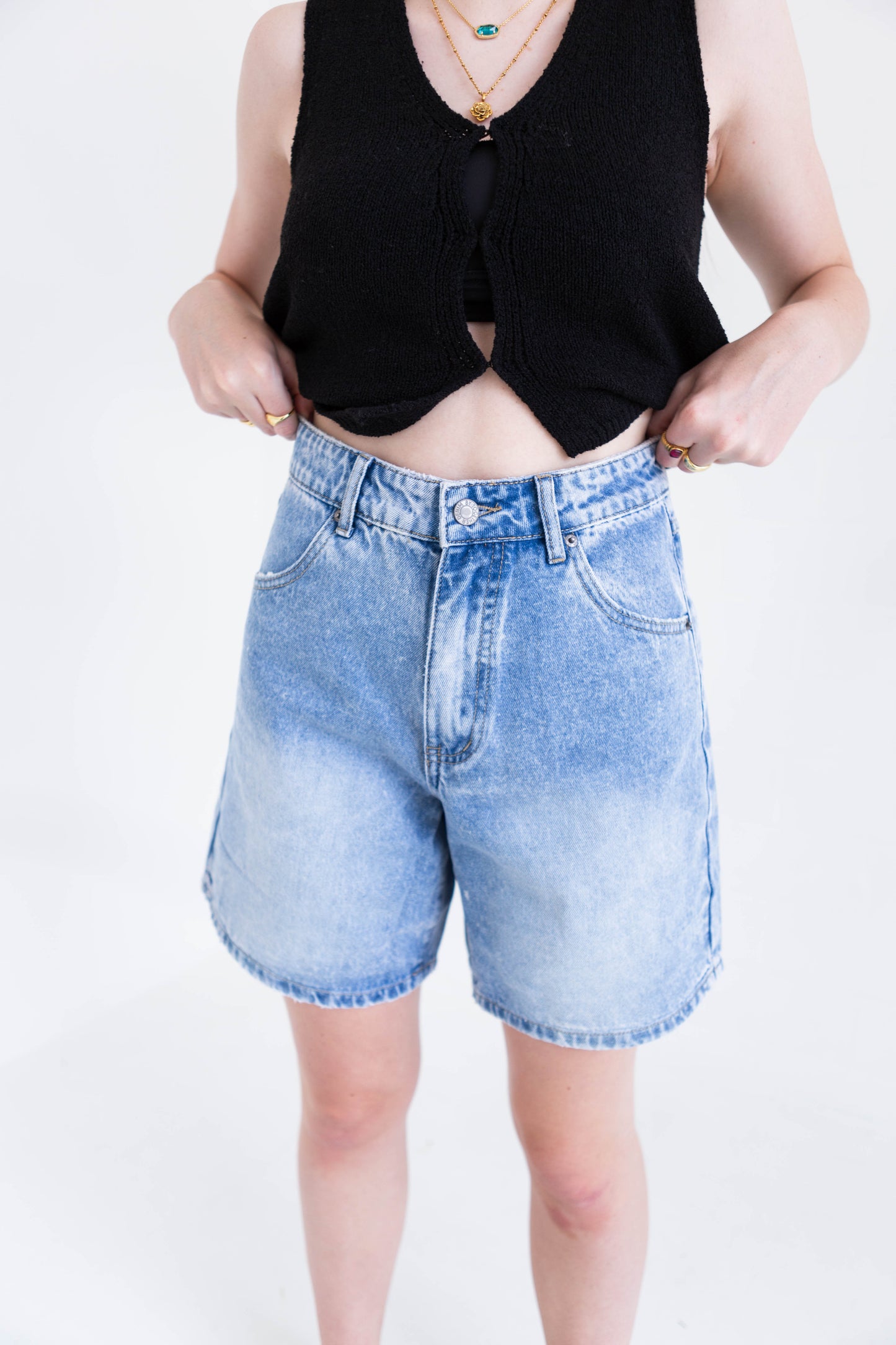 Medium Denim Board Shorts