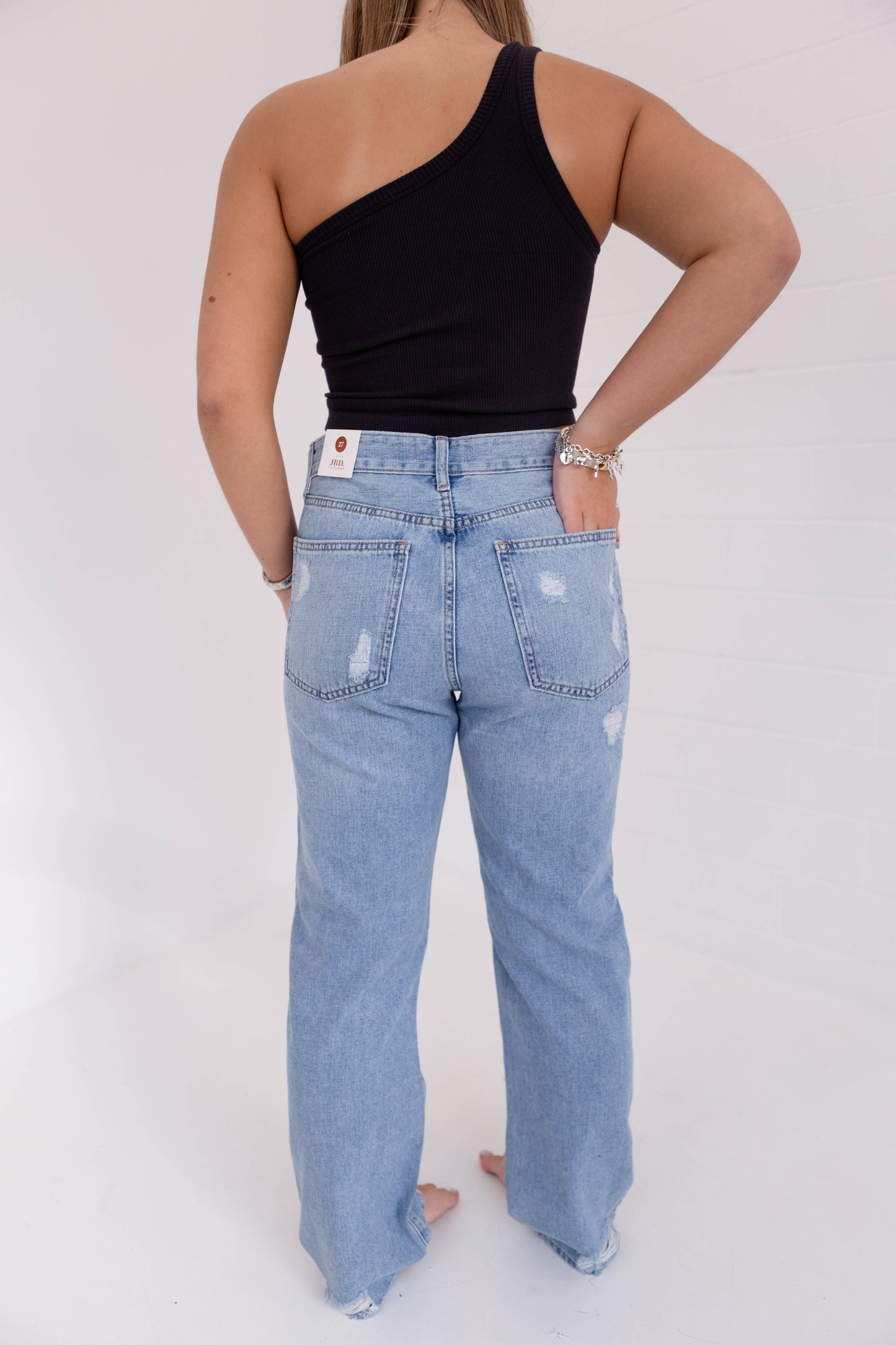 Super High Rise Dad Jeans