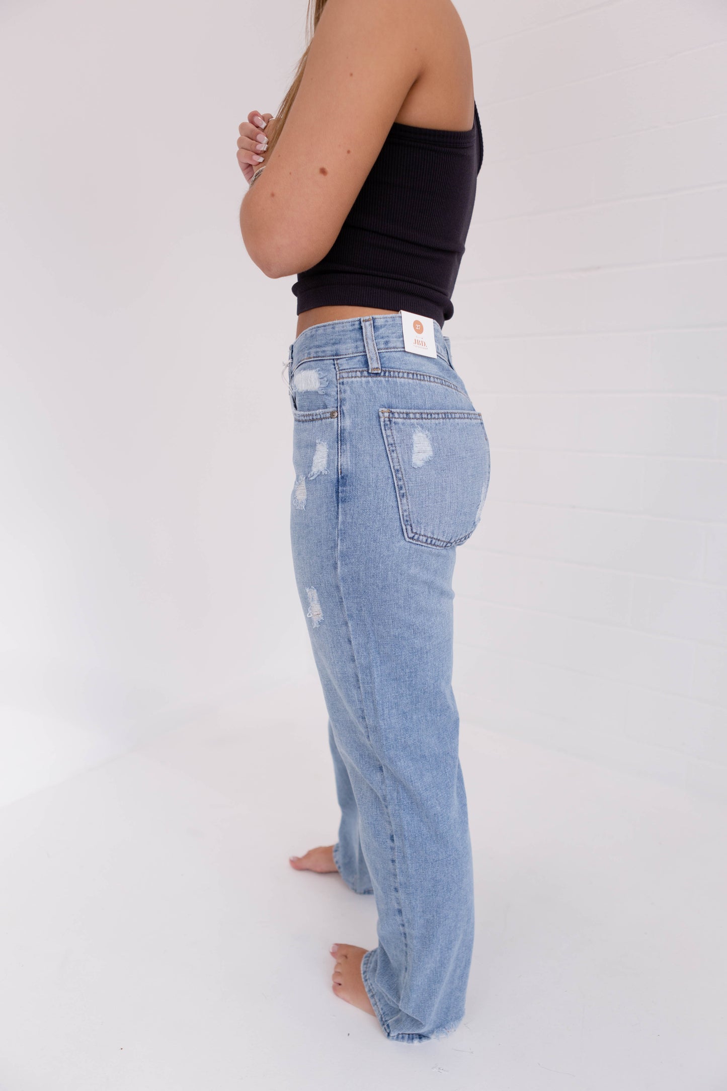 Super High Rise Dad Jeans