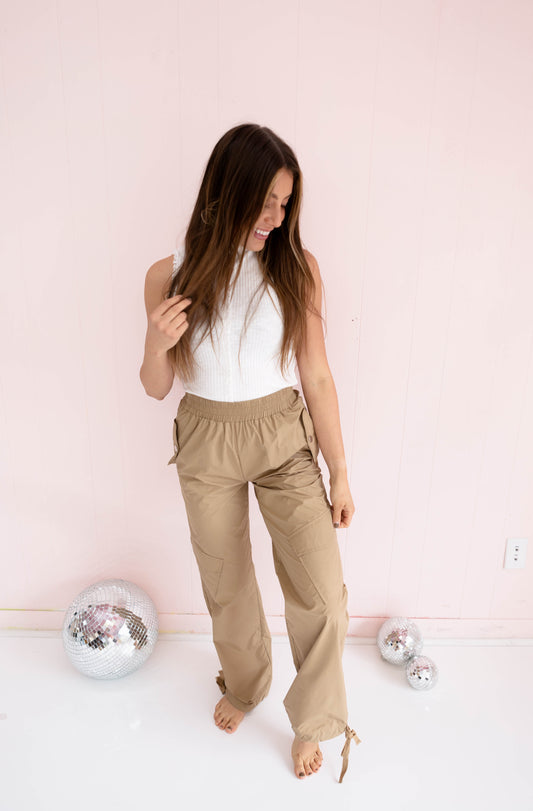 Tan Cargo Pants