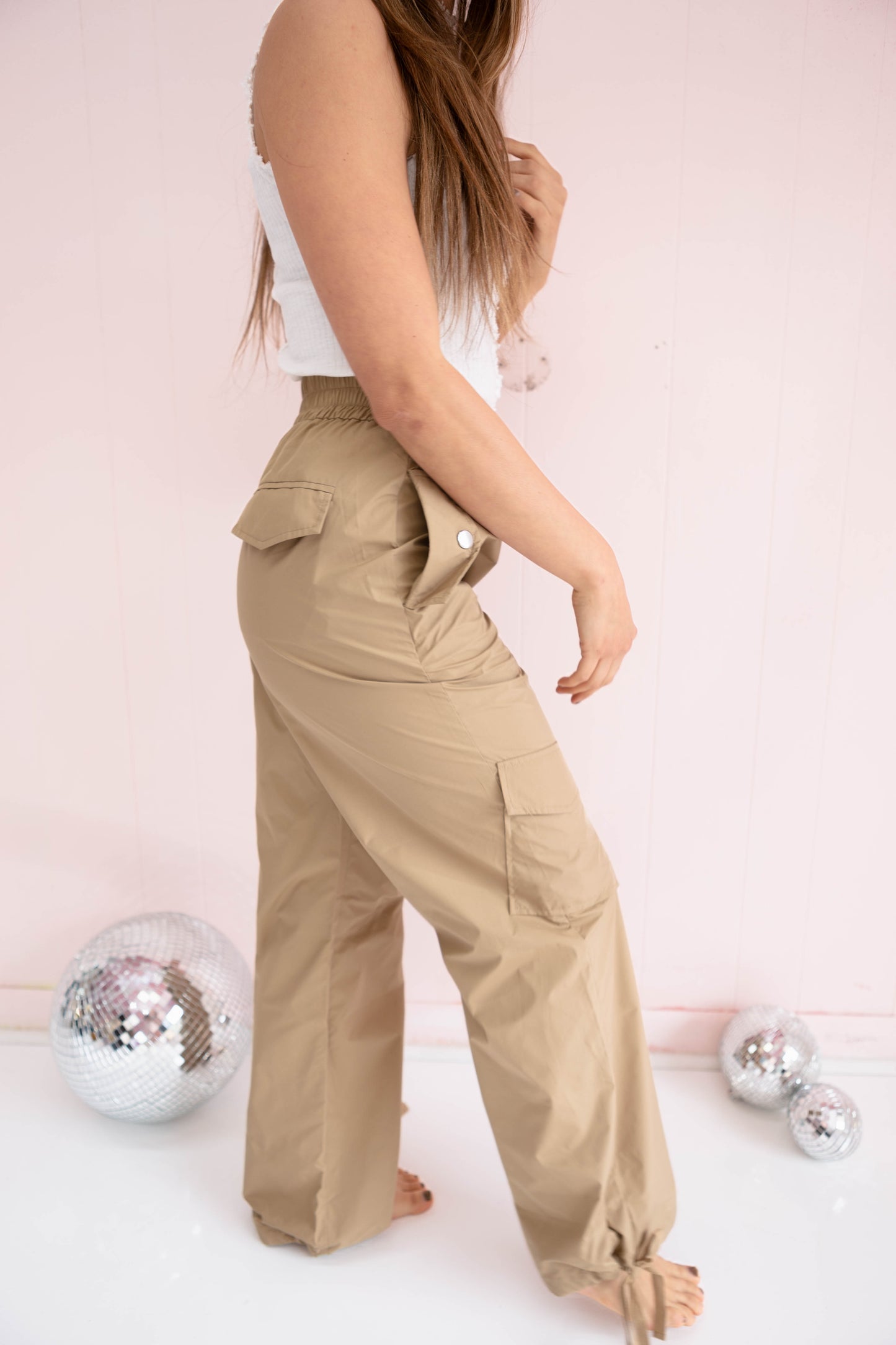 Tan Cargo Pants