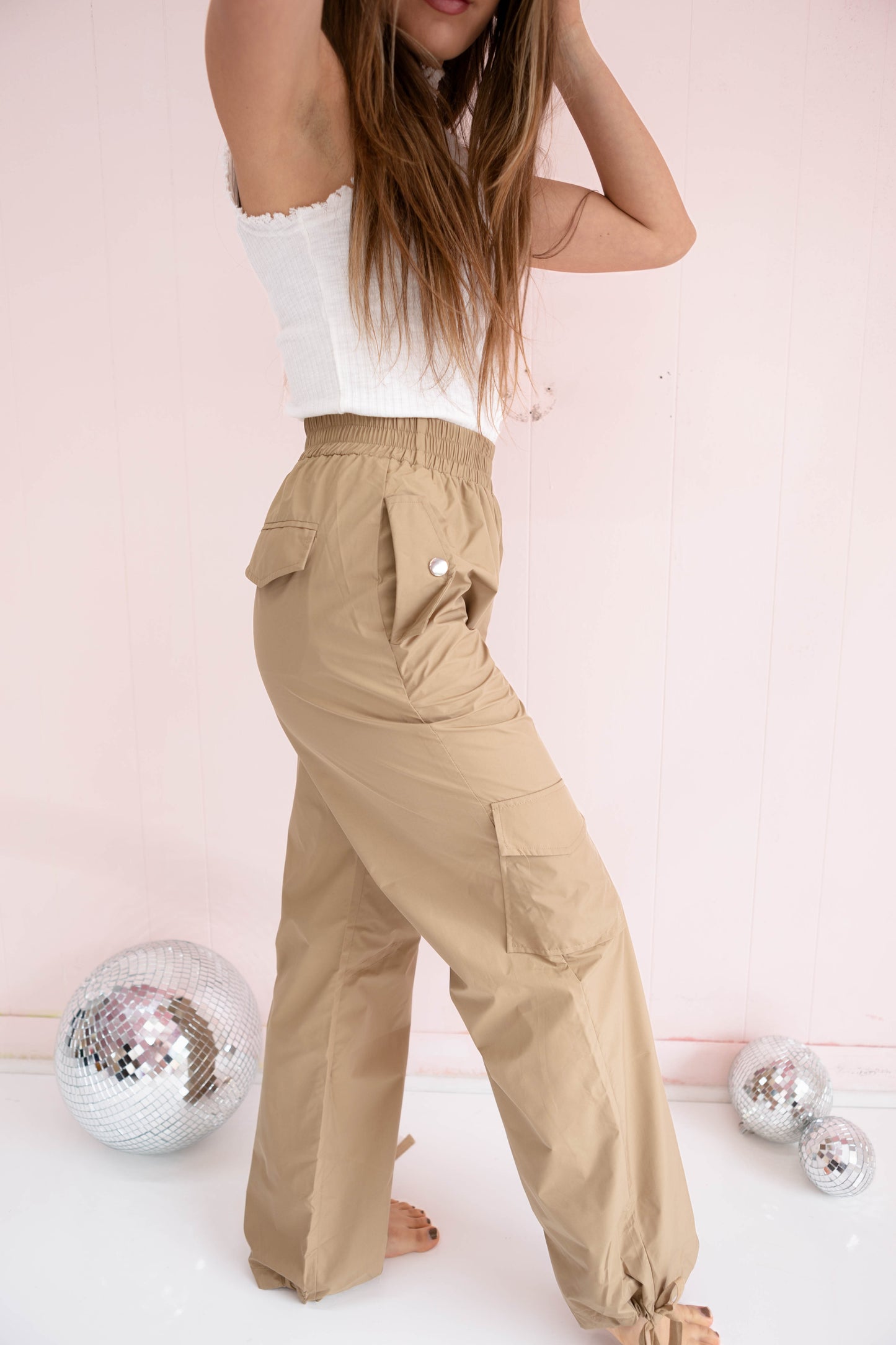 Tan Cargo Pants