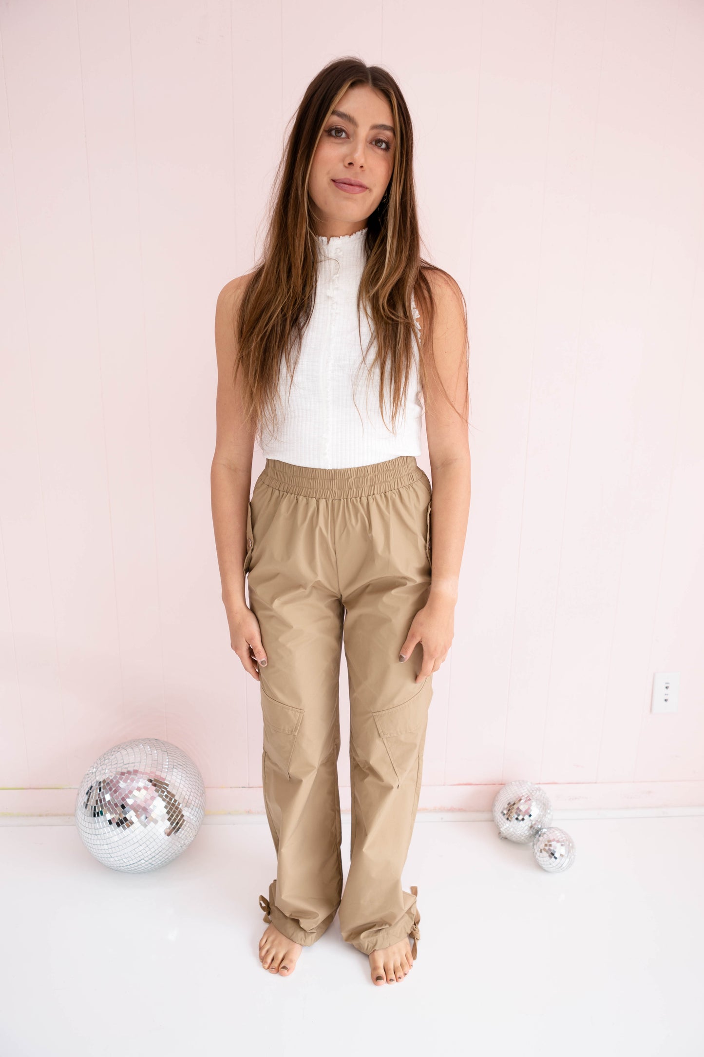 Tan Cargo Pants